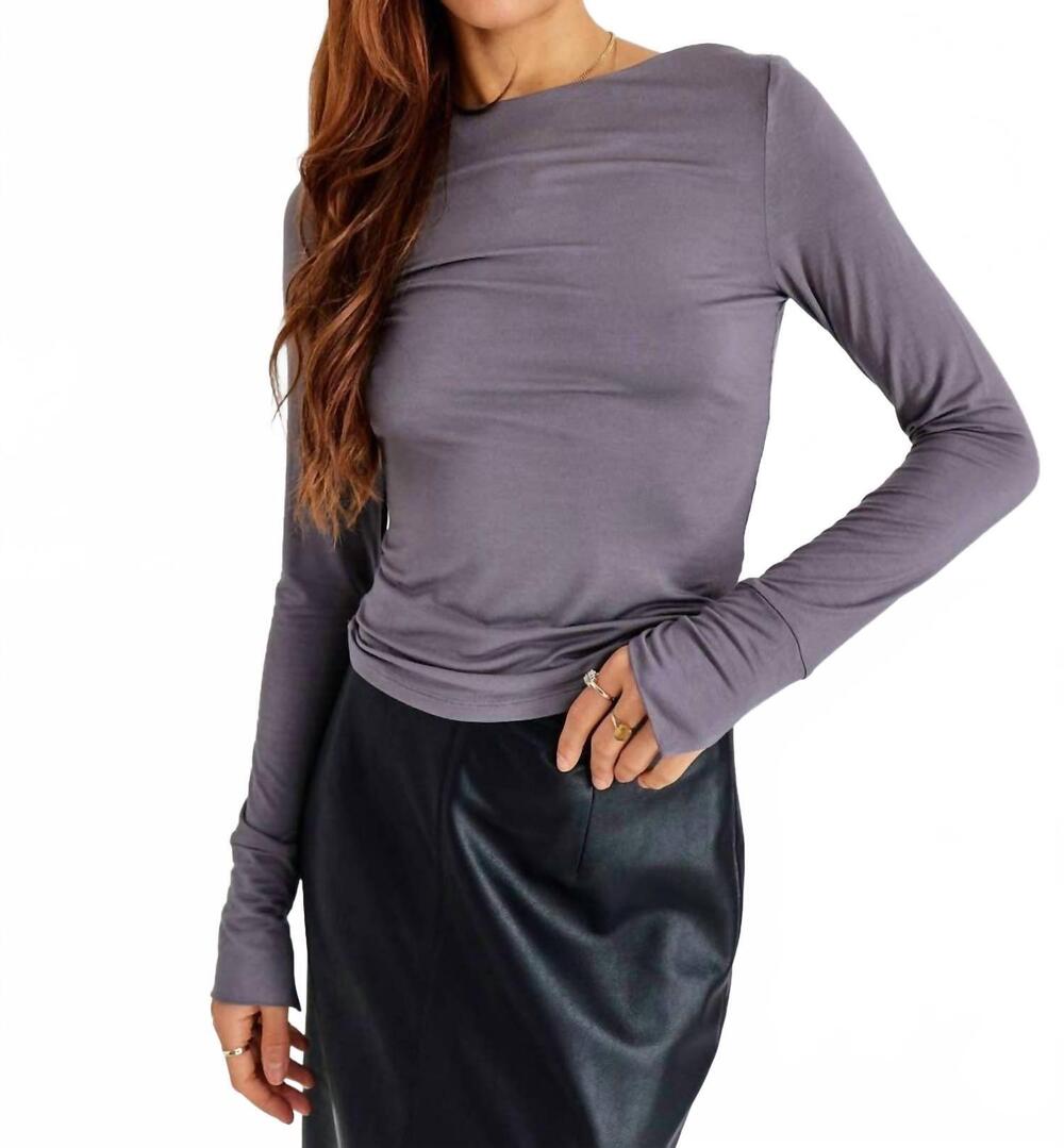 NEW MOD REF women's emita top in purple